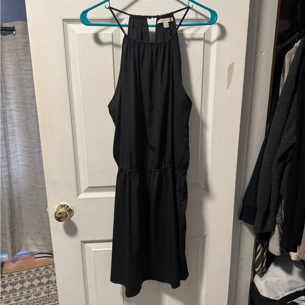 American Eagle Outfitters Black Backless Dress